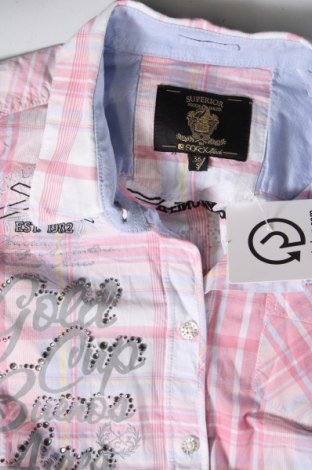 Γυναικείο πουκάμισο Superior, Μέγεθος S, Χρώμα Πολύχρωμο, Τιμή 3,87 €