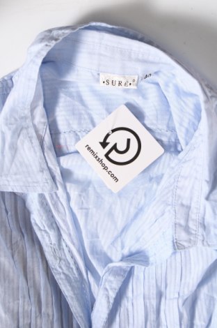 Γυναικείο πουκάμισο Sure, Μέγεθος M, Χρώμα Μπλέ, Τιμή 15,46 €
