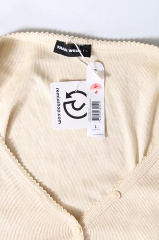 Γυναικείο πουκάμισο Tally Weijl, Μέγεθος L, Χρώμα  Μπέζ, Τιμή 4,12 €