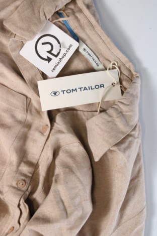 Дамска риза Tom Tailor, Размер S, Цвят Бежов, Цена 77,00 лв.