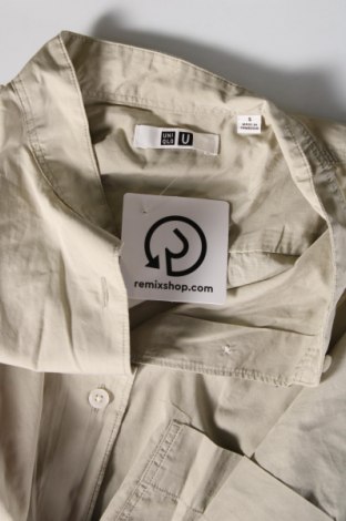 Γυναικείο πουκάμισο Uniqlo, Μέγεθος S, Χρώμα  Μπέζ, Τιμή 17,00 €