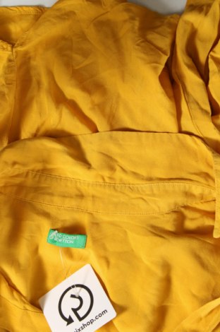 Дамска риза United Colors Of Benetton, Размер L, Цвят Жълт, Цена 6,80 лв.
