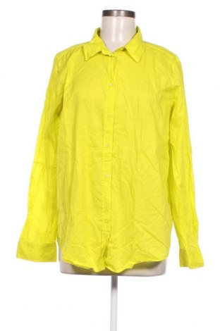 Γυναικείο πουκάμισο United Colors Of Benetton, Μέγεθος XL, Χρώμα Κίτρινο, Τιμή 10,43 €