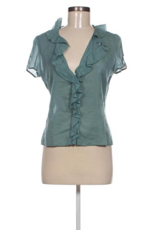 Γυναικείο πουκάμισο United Colors Of Benetton, Μέγεθος S, Χρώμα Μπλέ, Τιμή 9,91 €