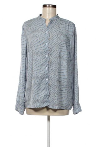 Γυναικείο πουκάμισο VRS Woman, Μέγεθος L, Χρώμα Μπλέ, Τιμή 6,18 €