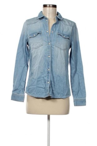 Γυναικείο πουκάμισο Vero Moda, Μέγεθος M, Χρώμα Μπλέ, Τιμή 12,37 €