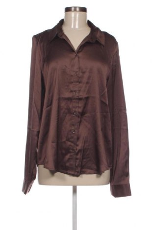 Γυναικείο πουκάμισο Vero Moda, Μέγεθος L, Χρώμα Καφέ, Τιμή 6,14 €