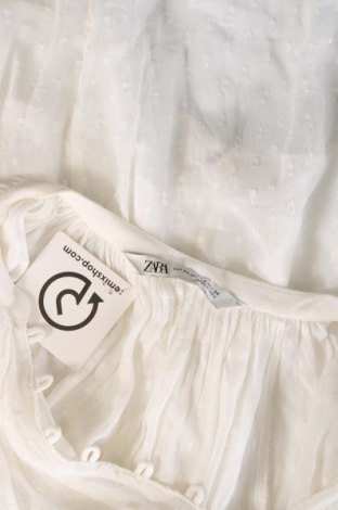 Дамска риза Zara, Размер XS, Цвят Екрю, Цена 14,61 лв.