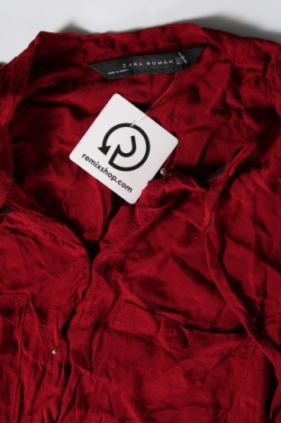 Γυναικείο πουκάμισο Zara, Μέγεθος S, Χρώμα Κόκκινο, Τιμή 7,04 €