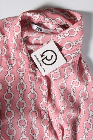Γυναικείο πουκάμισο Zara, Μέγεθος M, Χρώμα Ρόζ , Τιμή 13,81 €