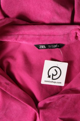 Γυναικείο πουκάμισο Zara, Μέγεθος L, Χρώμα Ρόζ , Τιμή 16,70 €
