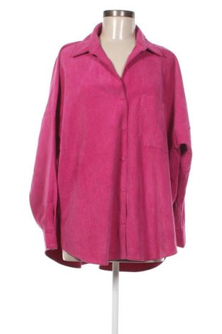 Дамска риза Zara, Размер L, Цвят Розов, Цена 27,00 лв.