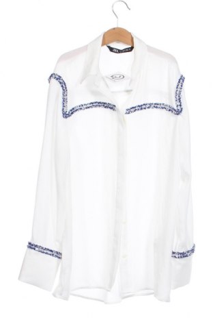 Γυναικείο πουκάμισο Zara, Μέγεθος XS, Χρώμα Λευκό, Τιμή 21,88 €