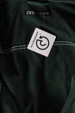 Дамска риза Zara, Размер M, Цвят Зелен, Цена 16,42 лв.