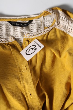 Γυναικείο πουκάμισο Zara, Μέγεθος M, Χρώμα Κίτρινο, Τιμή 14,00 €
