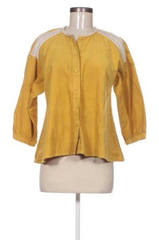 Γυναικείο πουκάμισο Zara, Μέγεθος M, Χρώμα Κίτρινο, Τιμή 8,40 €