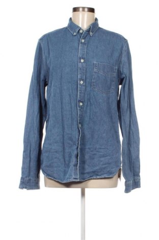 Γυναικείο πουκάμισο Zara, Μέγεθος M, Χρώμα Μπλέ, Τιμή 8,30 €