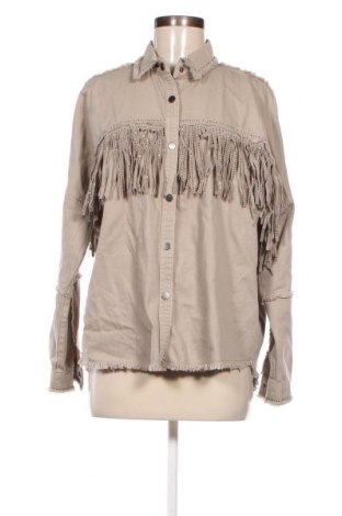 Γυναικείο πουκάμισο Zara, Μέγεθος S, Χρώμα  Μπέζ, Τιμή 13,84 €