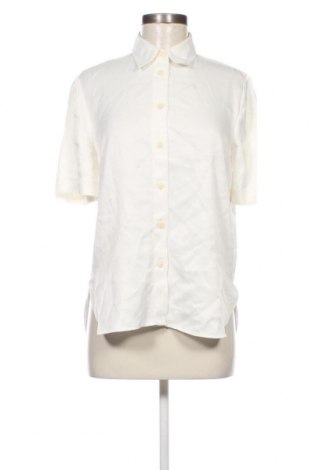 Дамска риза Zara, Размер S, Цвят Екрю, Цена 29,76 лв.