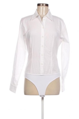 Γυναικείο πουκάμισο-κορμάκι Hugo Boss, Μέγεθος S, Χρώμα Λευκό, Τιμή 124,23 €