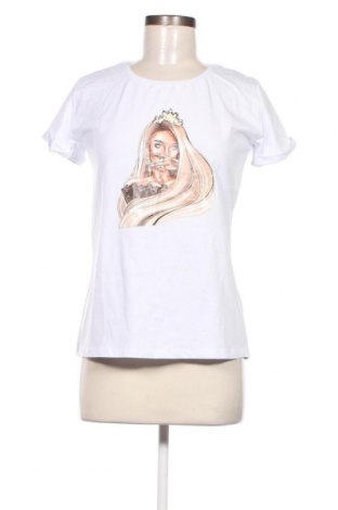 Damen T-Shirt, Größe M, Farbe Weiß, Preis 4,00 €