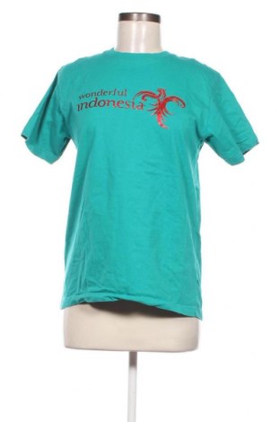Γυναικείο t-shirt, Μέγεθος S, Χρώμα Πράσινο, Τιμή 4,00 €