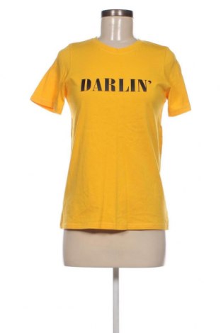 Дамска тениска, Размер M, Цвят Жълт, Цена 7,80 лв.