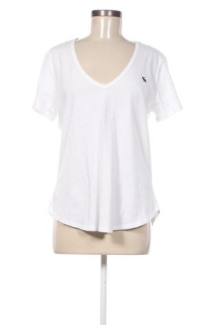 Γυναικείο t-shirt Abercrombie & Fitch, Μέγεθος L, Χρώμα Λευκό, Τιμή 31,96 €