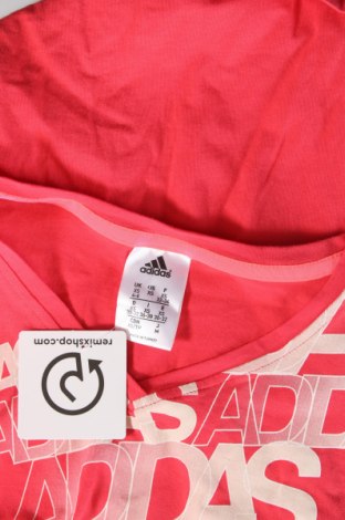 Γυναικείο t-shirt Adidas, Μέγεθος XS, Χρώμα Κόκκινο, Τιμή 14,00 €
