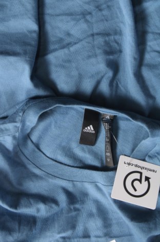 Дамска тениска Adidas, Размер M, Цвят Син, Цена 27,00 лв.