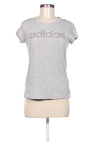 Дамска тениска Adidas, Размер S, Цвят Сив, Цена 27,00 лв.