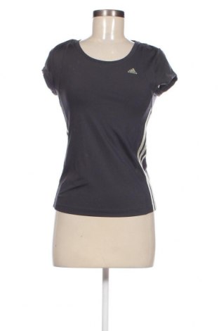 Γυναικείο t-shirt Adidas, Μέγεθος S, Χρώμα Γκρί, Τιμή 16,70 €