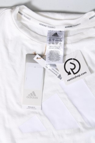 Damen T-Shirt Adidas, Größe S, Farbe Weiß, Preis € 19,18