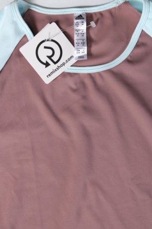 Γυναικείο t-shirt Adidas, Μέγεθος M, Χρώμα Πολύχρωμο, Τιμή 17,58 €