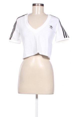 Damen T-Shirt Adidas Originals, Größe M, Farbe Weiß, Preis € 19,18