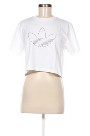 Damski T-shirt Adidas Originals, Rozmiar XXS, Kolor Biały, Cena 82,63 zł