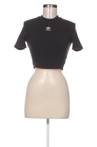Γυναικείο t-shirt Adidas Originals, Μέγεθος XXS, Χρώμα Μαύρο, Τιμή 19,18 €