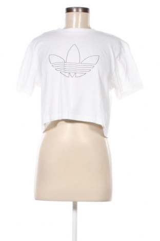 Damen T-Shirt Adidas Originals, Größe XXS, Farbe Weiß, Preis 31,96 €