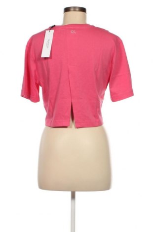 Дамска тениска Calvin Klein, Размер S, Цвят Розов, Цена 77,00 лв.