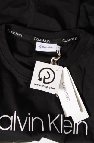 Γυναικείο t-shirt Calvin Klein, Μέγεθος M, Χρώμα Μαύρο, Τιμή 39,69 €