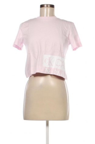 Damen T-Shirt Calvin Klein Jeans, Größe S, Farbe Rosa, Preis 31,96 €