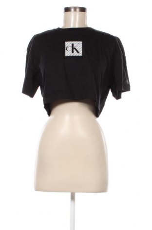 Tricou de femei Calvin Klein Jeans, Mărime M, Culoare Negru, Preț 203,95 Lei