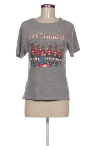 Γυναικείο t-shirt Canda, Μέγεθος S, Χρώμα Γκρί, Τιμή 4,20 €