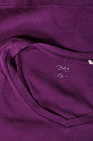 Дамска тениска Chico's, Размер M, Цвят Лилав, Цена 26,97 лв.