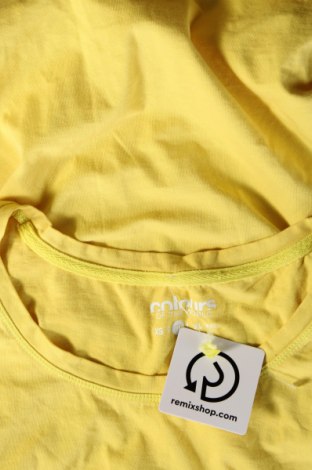 Дамска тениска Colours Of The World, Размер M, Цвят Жълт, Цена 20,34 лв.