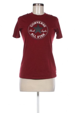 Дамска тениска Converse, Размер XS, Цвят Червен, Цена 27,00 лв.