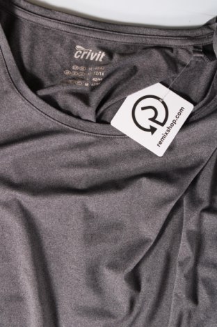 Damen T-Shirt Crivit, Größe M, Farbe Grau, Preis € 3,79