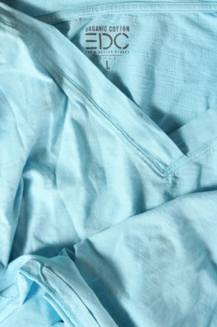 Дамска тениска Edc By Esprit, Размер L, Цвят Син, Цена 30,61 лв.
