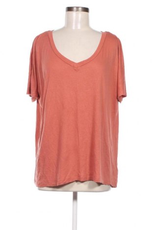 Γυναικείο t-shirt F&F, Μέγεθος XXL, Χρώμα Σάπιο μήλο, Τιμή 6,65 €