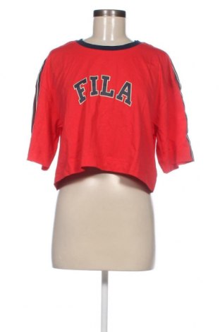 Γυναικείο t-shirt FILA, Μέγεθος L, Χρώμα Κόκκινο, Τιμή 23,33 €